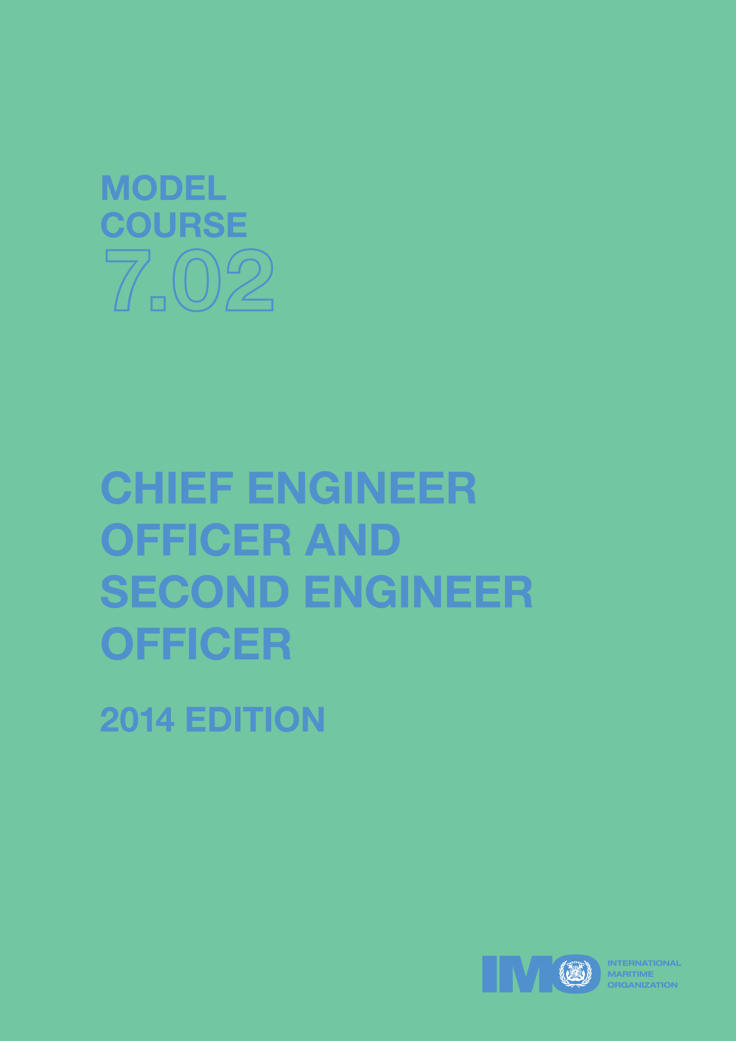 Chief Engineer Officer and Second Engineer Officer