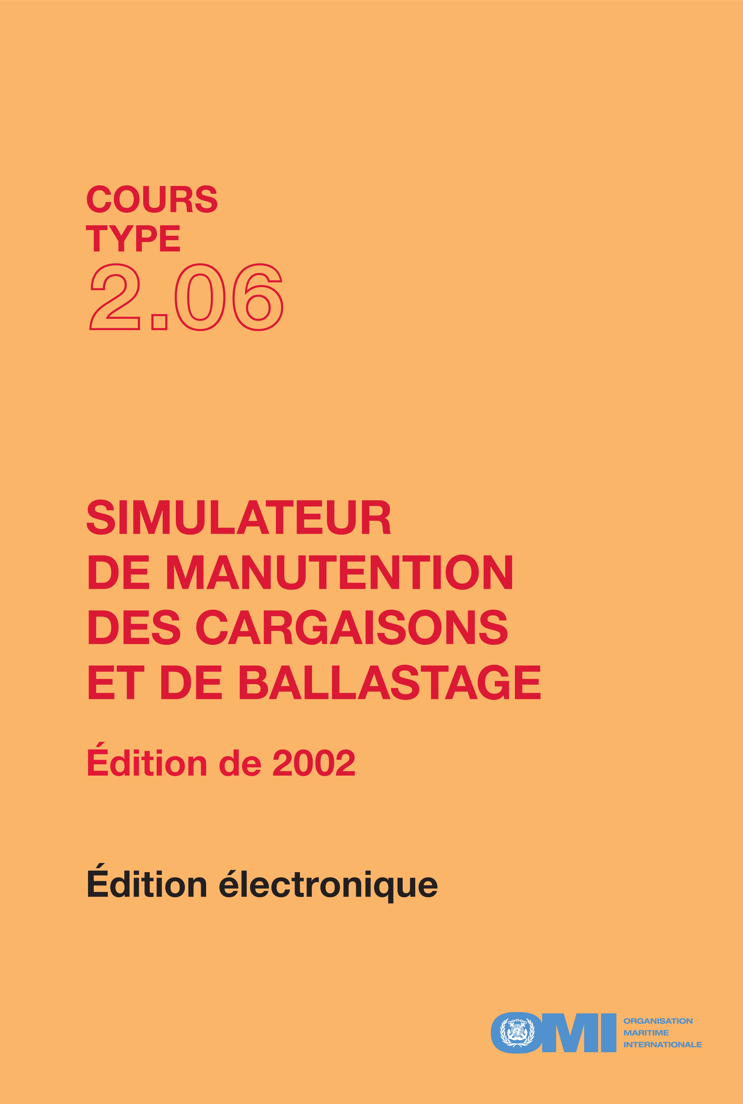 Simulateur de Manutention des Cargaisons et de Ballastage