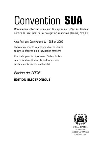 Convention SUA