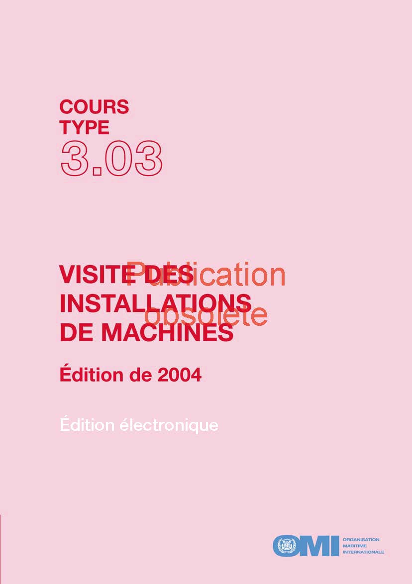 image of [PUBLICATION OBSOLETE] Visite des Installations de Machines