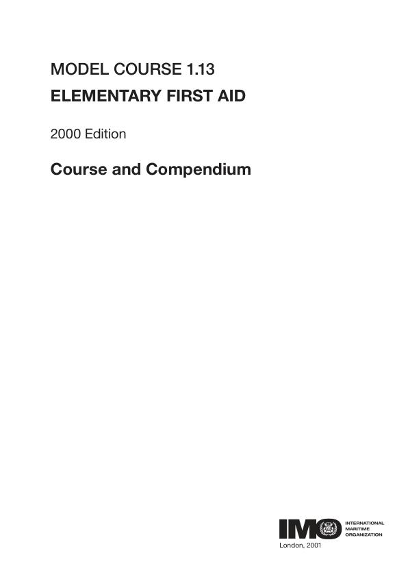 image of Elementary First Aid